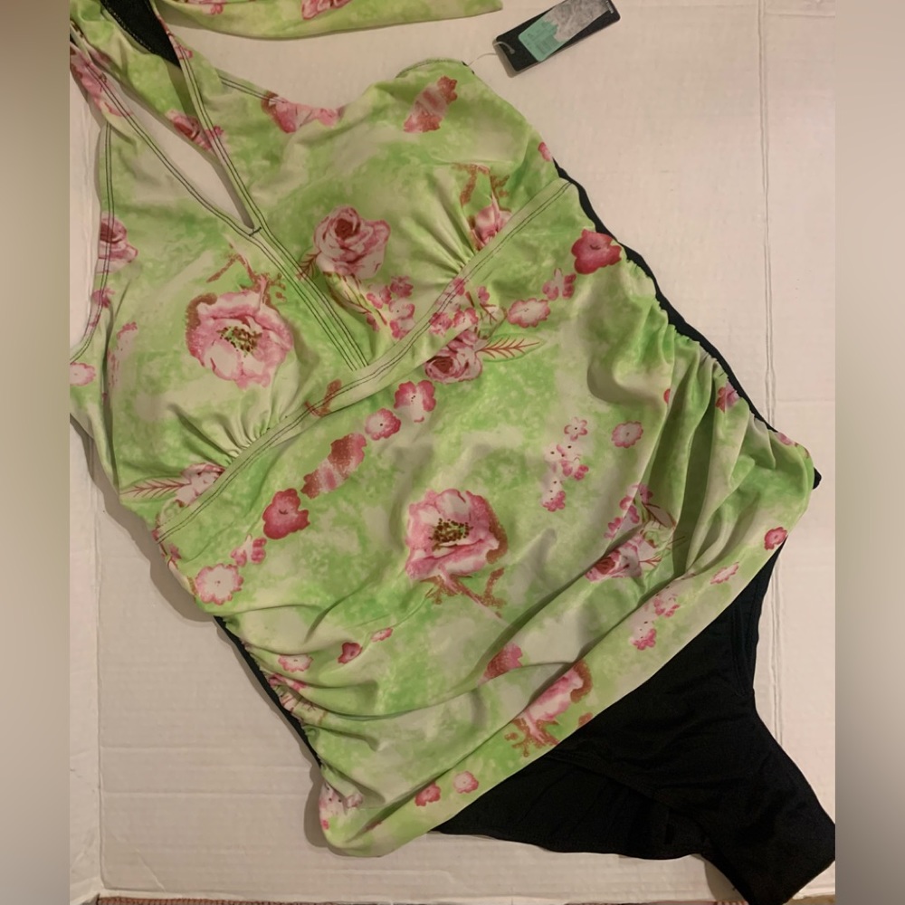 InGear Halter Tie Floral Swimsuit